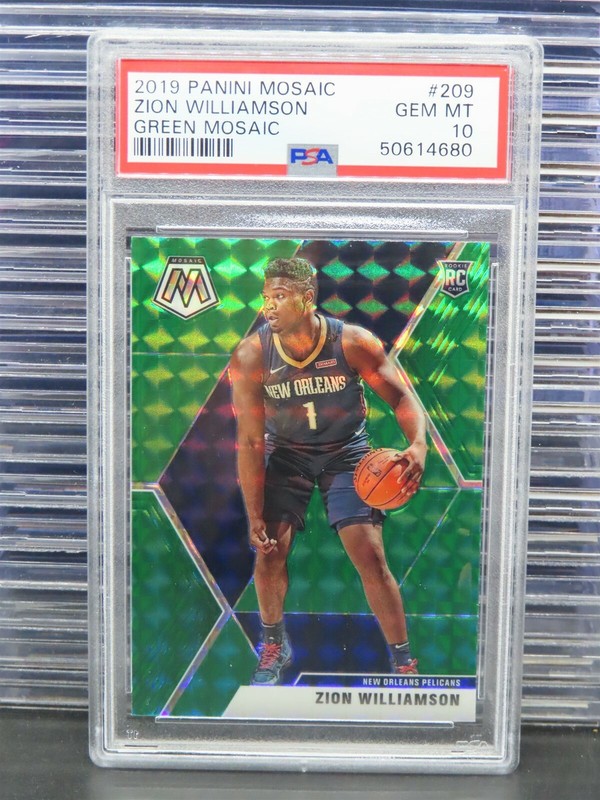 Panini Mosaic Prizm Basketball Card Big Image Gallery