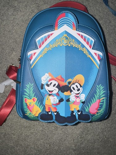 NEW Disney Cruise Line Loungefly Mini Backpack Mickey Minnie