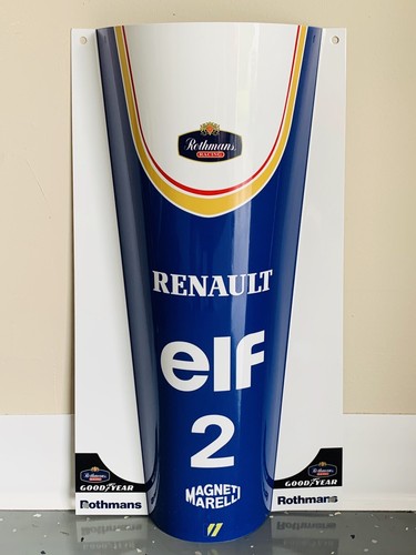 WOW!!!FORMULA 1 F1 WILLIAMS RENAULT FW16 sign Ayrton Senna Race Car nose Style