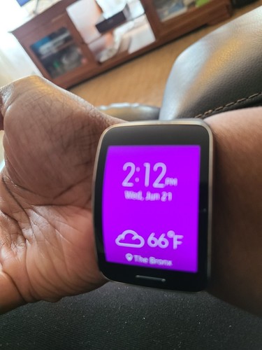 SAMSUNG - Galaxy　gear Samsung Galaxy Gear S SM-R750A Curved Super AMOLED Smart