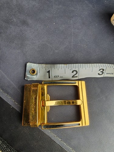 【即日発送】　S. T. Dupont ベルト ゴールドバックル　ブランド S.T. DUPONT ATELIER LEATHER BELT COLLECTION - 35 MM — The