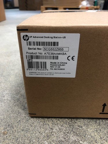 HP Advanced Docking Station A7E38AA BRAND NEW, UNOPENED