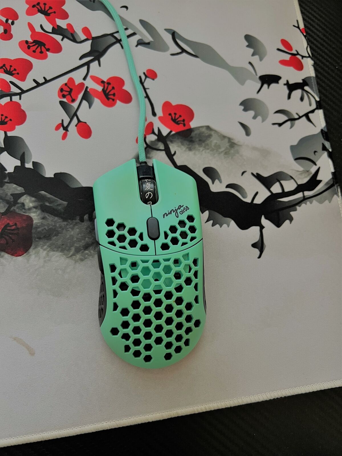 Finalmouse Air58 Ninja Gaming Mouse - Cherry Blossom Blue Finalmouse Air58 Ninja Gaming Mouse - Cherry Blossom Blue