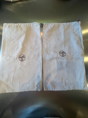 HERMES Empty Drawstring Closure Fabric Dust Bag