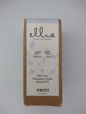 Ellia Let Go Therapeutic Grade Essential Oils Homedics 0.5 fl oz