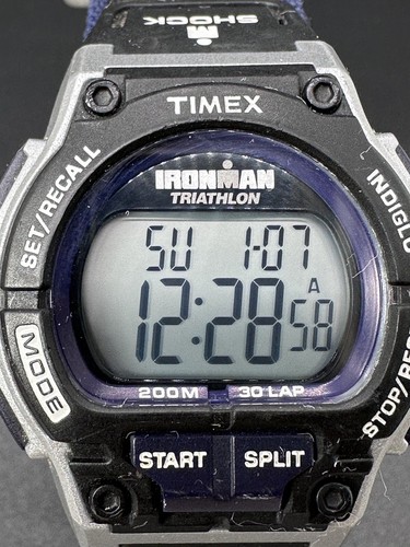 時計 TIMEX INDIGLO IRONMAN Timex Ironman Triathlon Indiglo Men's Digital Sport Watch