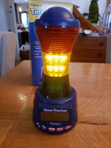 Highlights Time Tracker Visual Time Tracker & Clock TESTED GOOD CONDITION