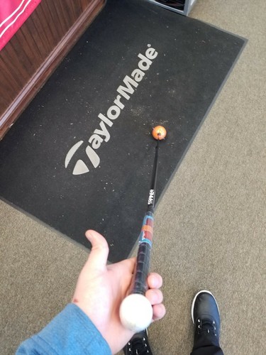 Orange whip training aid full size