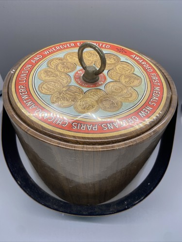 Vintage Ice Bucket with Lid - Heinz Apple Butter Pittsburgh, PA