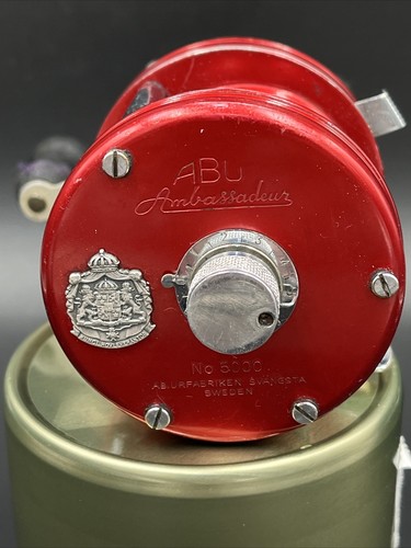 bbs13 ABU Ambassadeur 5000 Big A ① ABU AMBASSADEUR “Big A” 5000C Bait Casting Reel W/Leather
