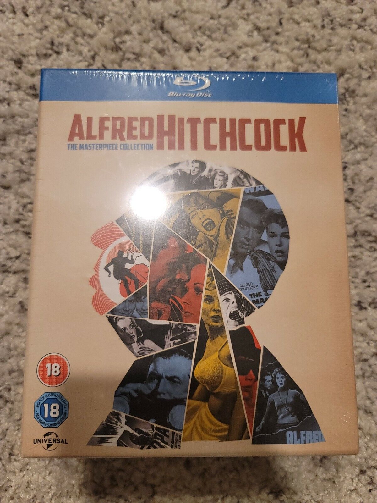 Alfred Hitchcock Masterpiece Collection 14-disc Blu-ray Sealed UK Edition NEW Alfred Hitchcock Masterpiece Collection 14-disc Blu-ray Sealed UK Edition NEW