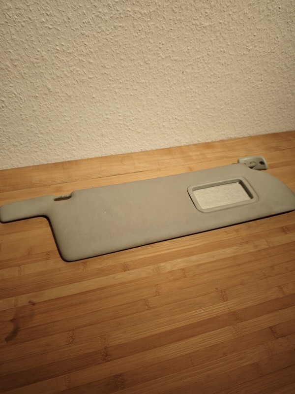 Vw T4 Sonnenblende Rechts Original Mit Spiegel Grau 