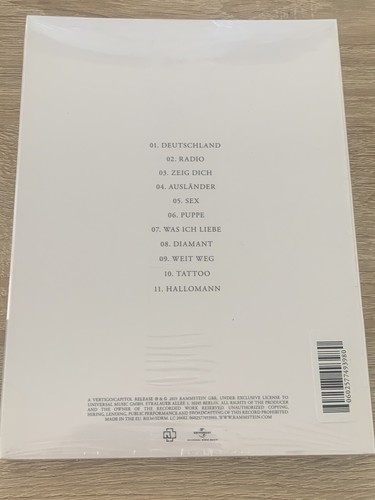 Rammstein Taiwan Special Edition Limited OBI Strip OVP neu new