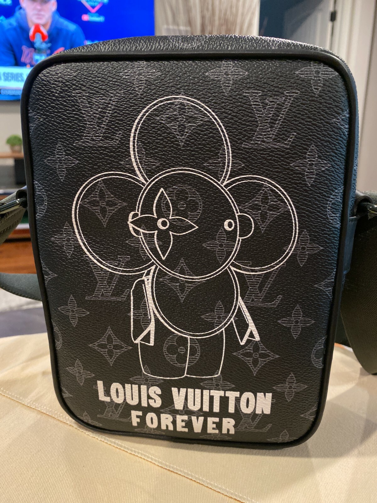 Louis Vuitton Danube PM Vivienne Shoulder LV Forever Bag Monogram Eclipse New eBay