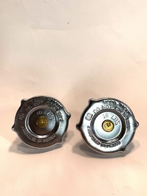 New! Pack Of 2! Stant 10230 16-lbs Pound Standard Universal Radiator Cap