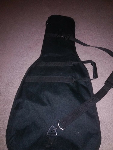 Fender Electric Guitar Gig Bag Case With  Front Pocket And Backstraps
