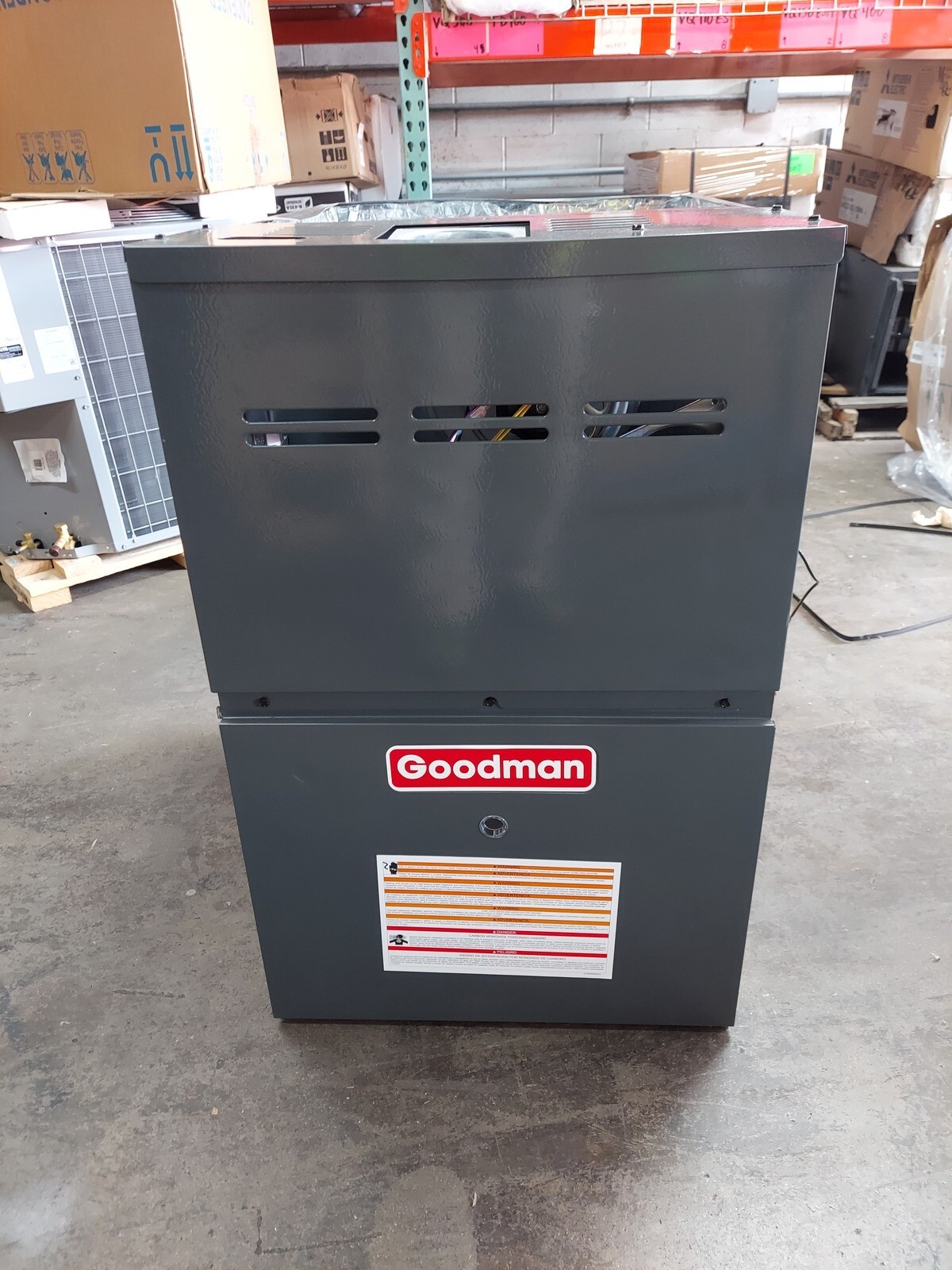 Goodman 100K 80% AFUE 9-Speed Single Stage Gas Furnace, GM9S