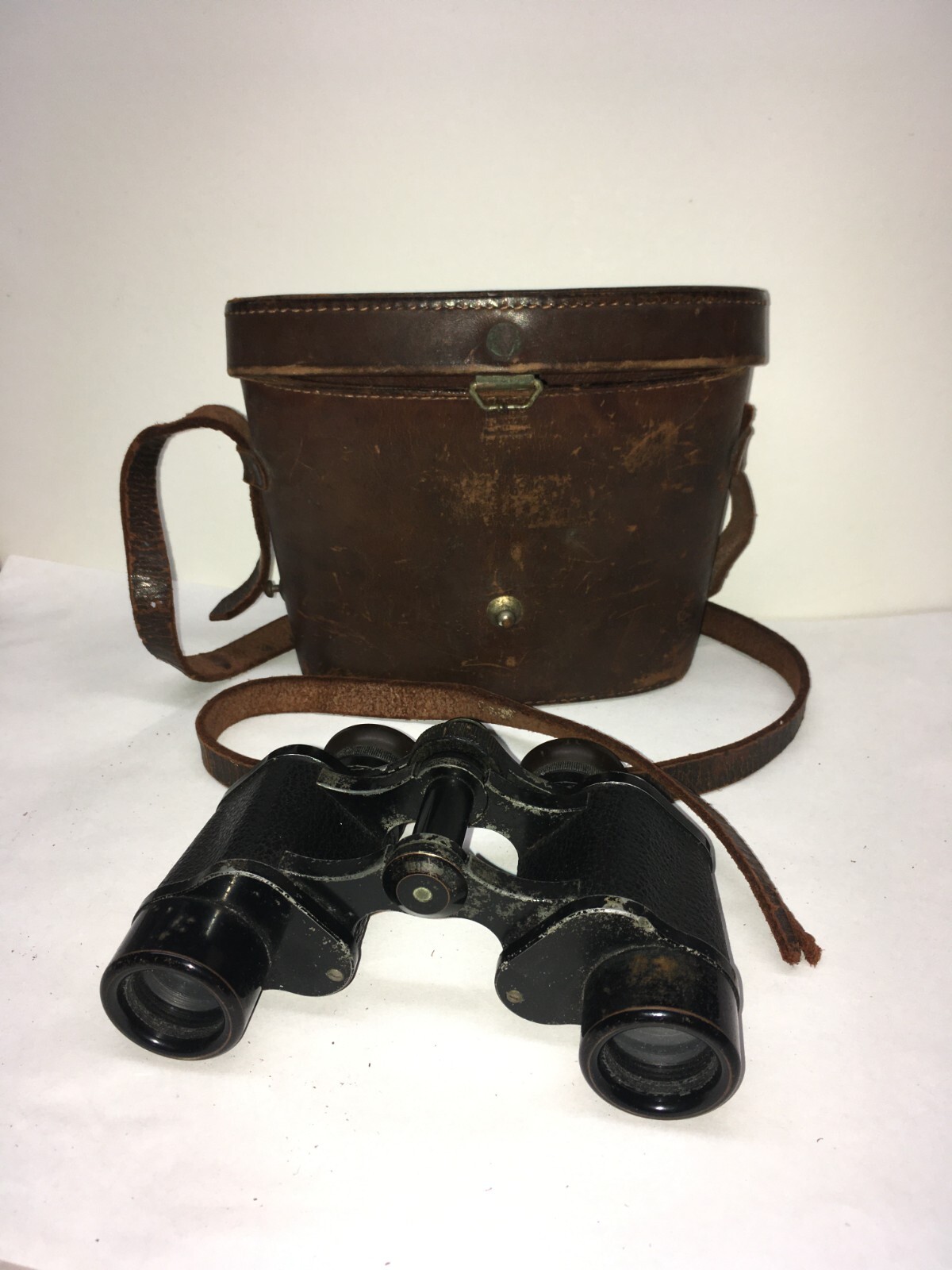 Vintage CARL ZEISS JENA Binoculars Turactem 8 x 24 With Leather