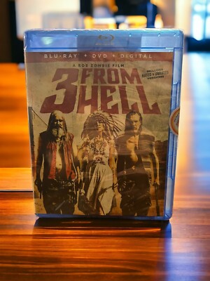 3 from Hell  [2019] Blu-ray+DVD+Digital; 2-Disc R & Unrated Edition Sealed
