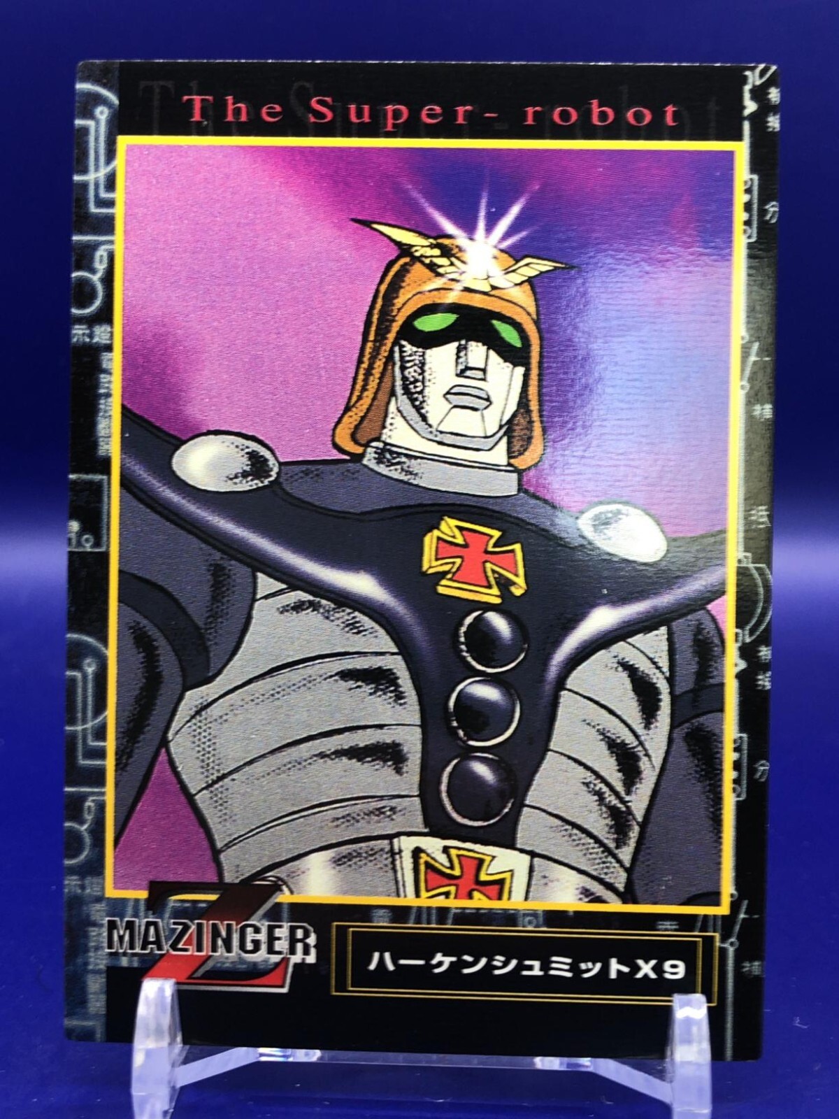 Harkenschmitt X9 69 Mazinger Z Card Amada 1997 Japanese | eBay