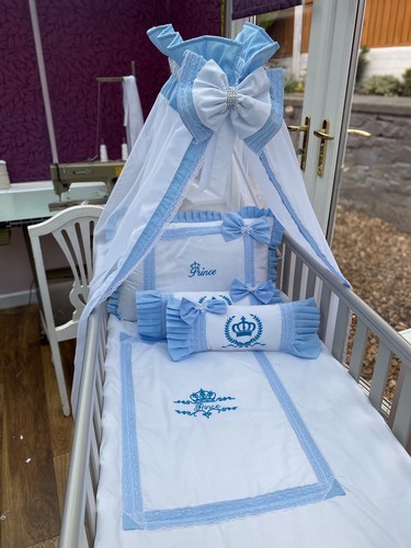 Personalised cot set sale
