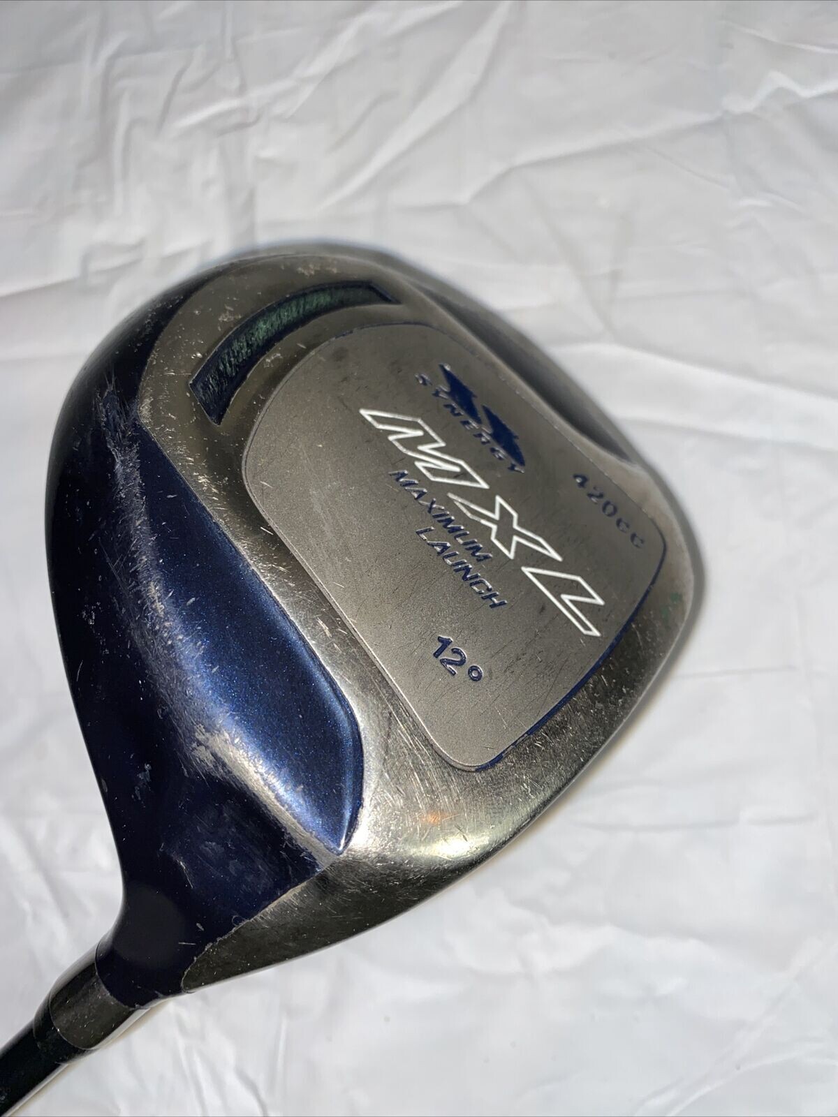 Synergy MXL 420cc Driver 12* Right-Handed Regular Flex Steel Golf Club