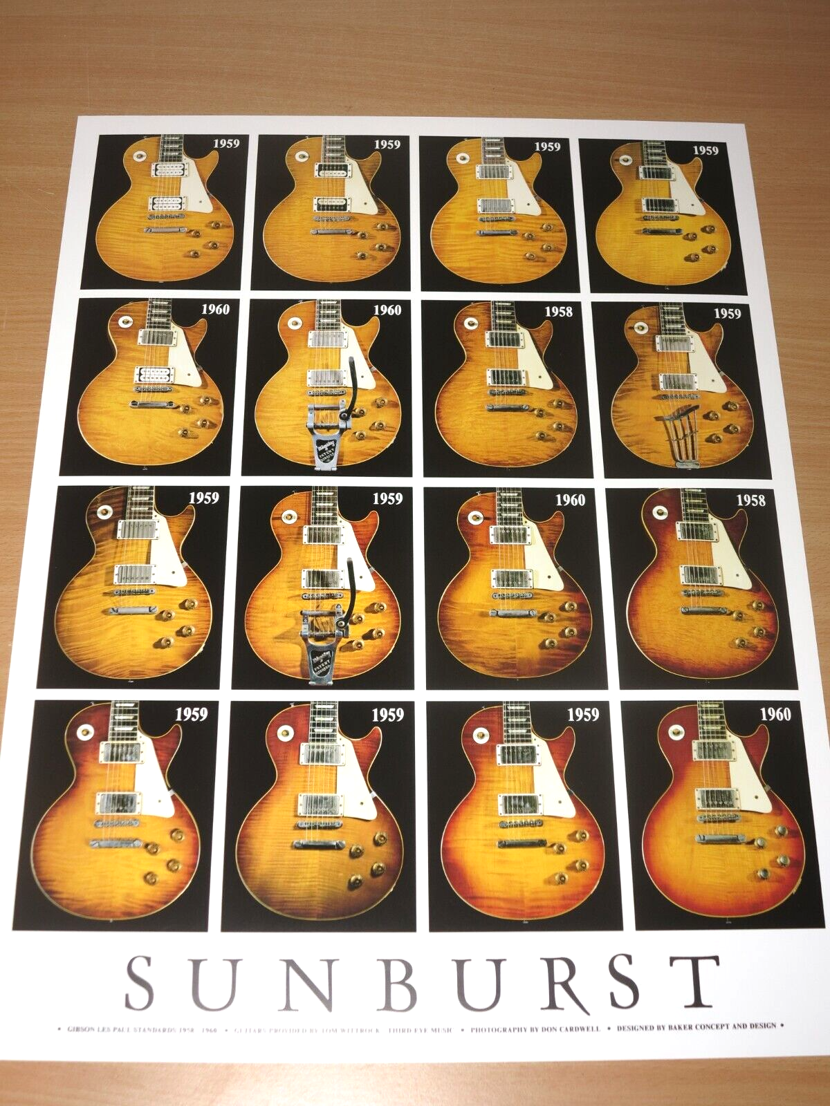 ジョン　nobland Les Paul type sunburst 1988 Gibson Les Paul Custom Tobacco Sunburst | Guitar Chimp