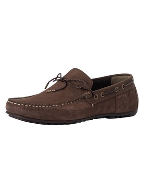 

Мужские замшевые топсайдеры Barbour Jenson, коричневые, Коричневый, MFO0682BR76