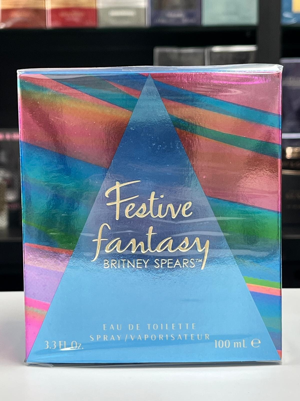 Britney Spears Festive Fantasy Eau de Toilette for Women 3.4