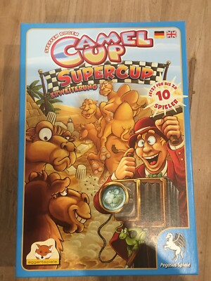 Pegasus Spiele 54546G - Camel Up Supercup (Erweiterung) - Neu