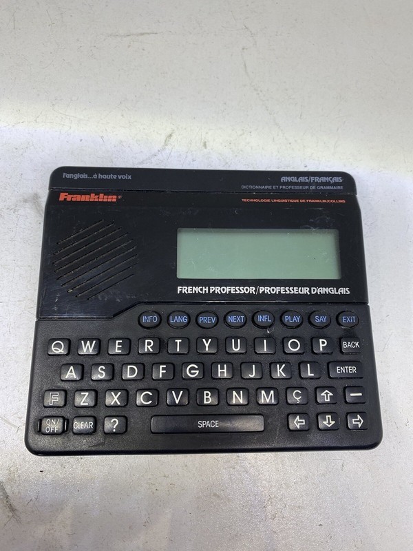 Franklin Fp 610 - Traducteur - Dictionnaire Professeur De Grammaire - Ang/ Fr