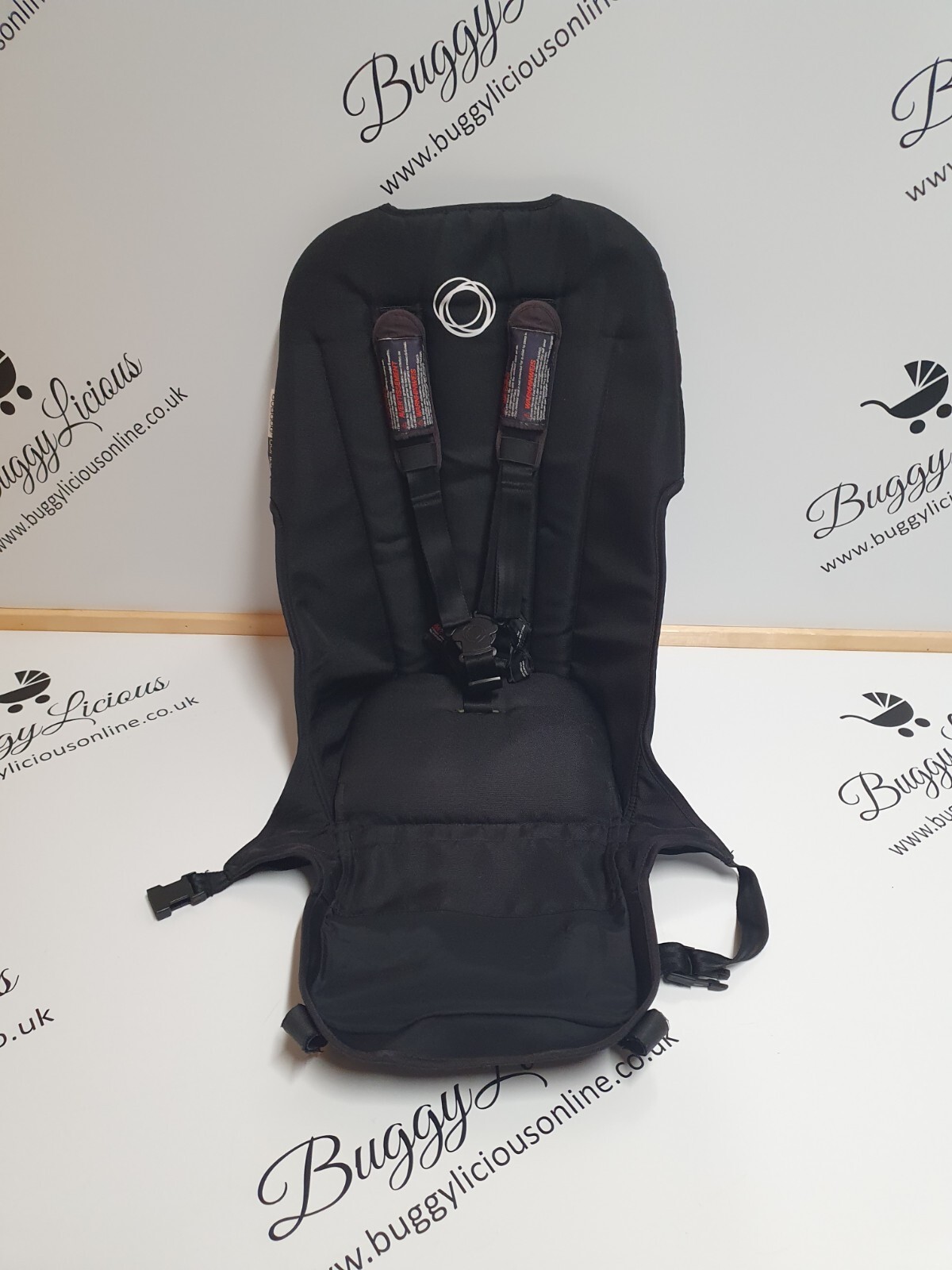 Bugaboo Donkey 1 Black Seat Fabric V1 V1.1 11 17