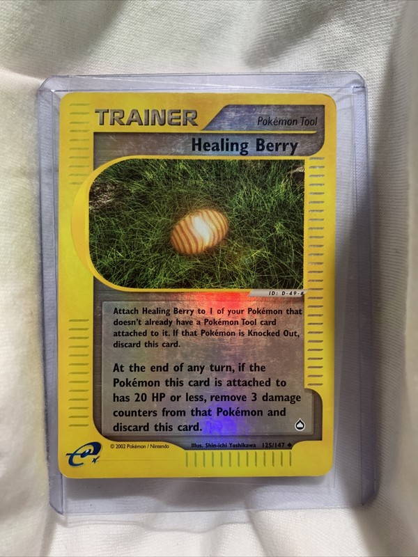 Healing Berry Pokemon Cards Find Pokemon Card Pictures With Our