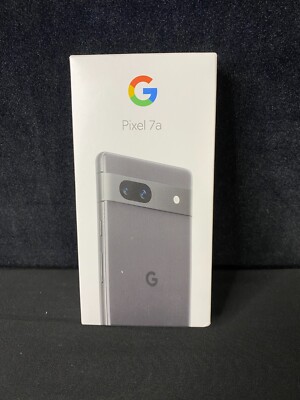 Google Pixel 7a Charcoal 5G 6.1 Inch Touchscreen Android Smartphone 128 GB