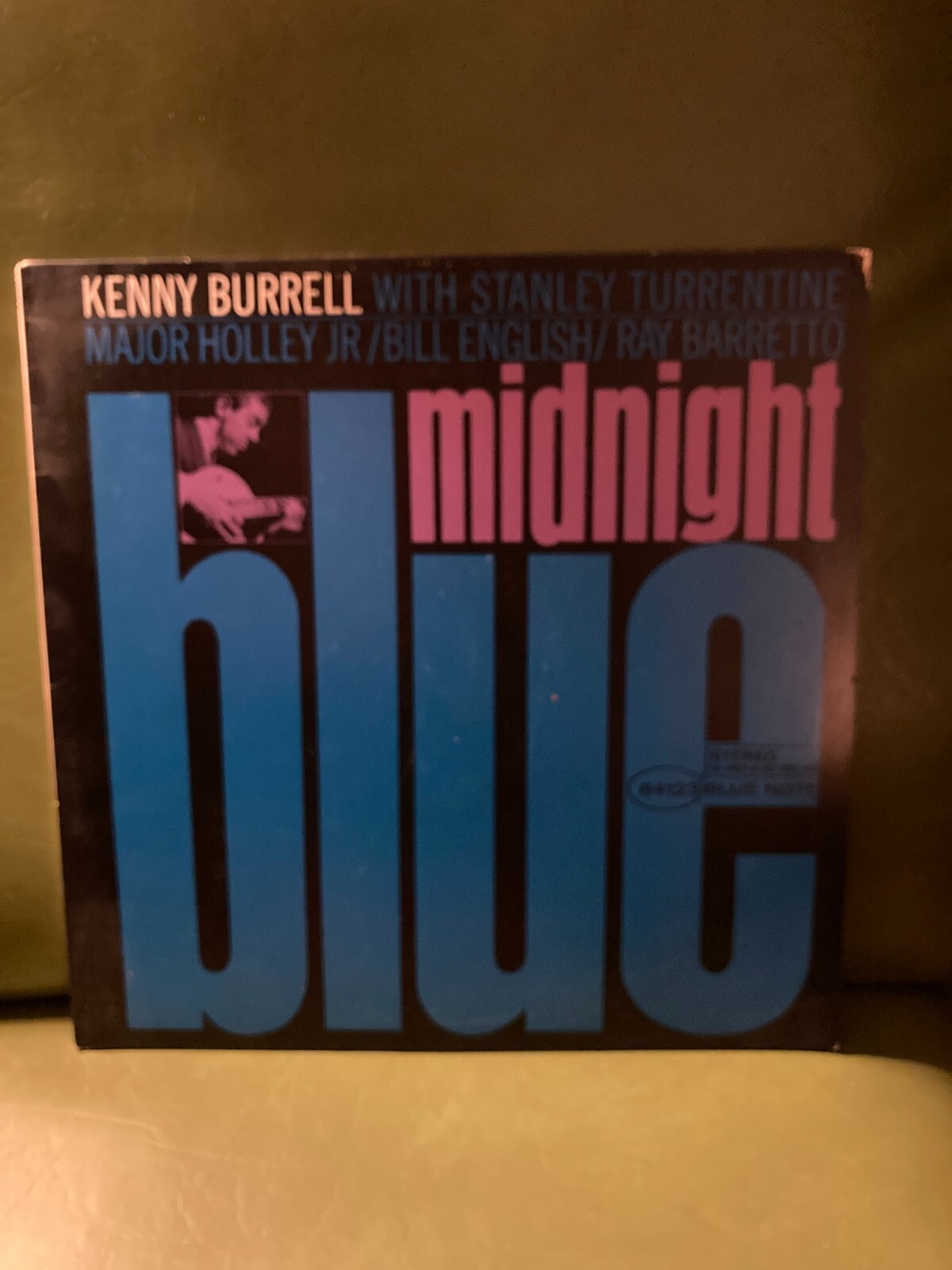 KENNY BURRELL Midnight Blue LP Blue Note 1985 DMM VG+