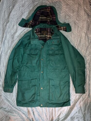 Vintage 90's Eddie Bauer Men’s Wool Lined Mountain Parka Jacket, size Large