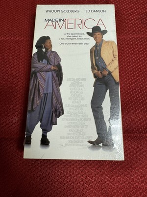 Made in America VHS, 1993 Whoopi Goldberg Ted Danson Factory Sealed New