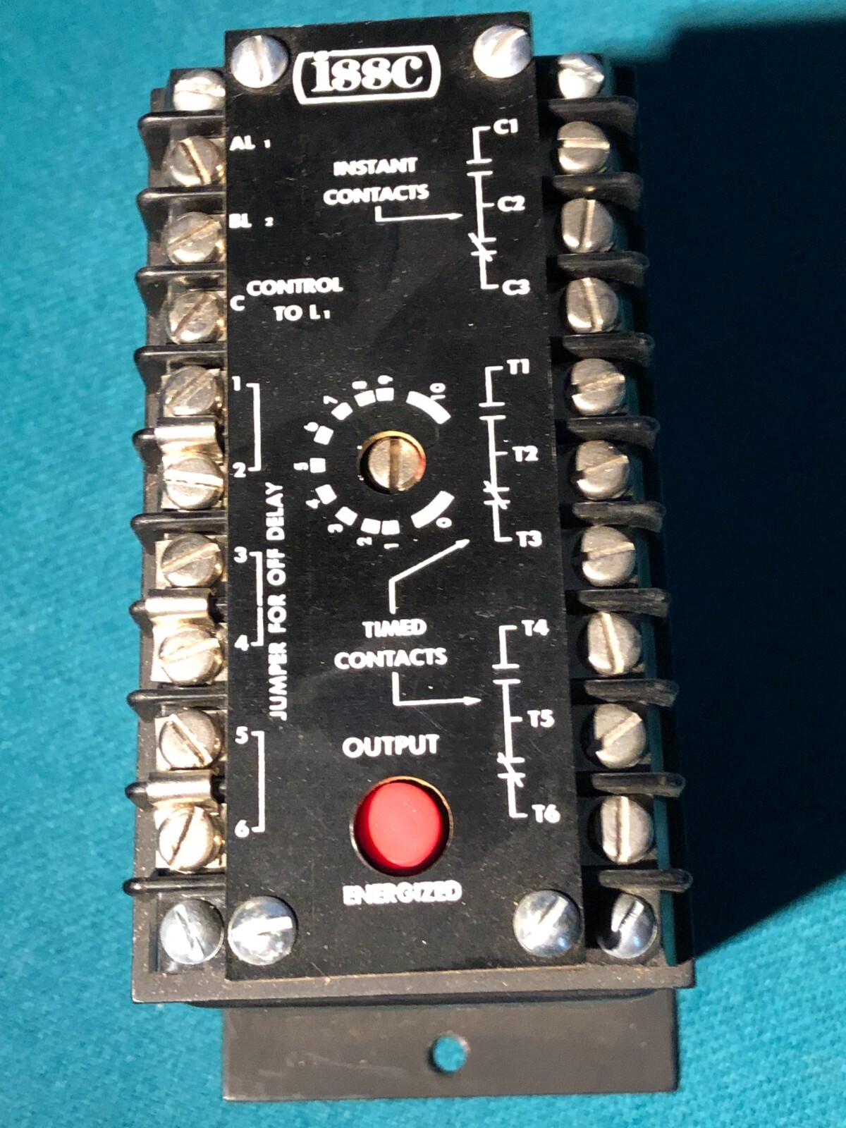 Time Delay relay, solid state, On or Off Delay, 120VAC, 0.5-500 seconds