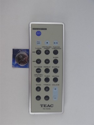 TEAC RC-1045 Audio System Remote Control w/ New Battery OEM