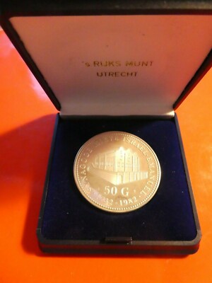 Niederländische Antillen, 50 Gulden, 1982, Silber, PP