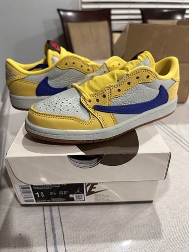 【Nike】Jordan 1 Retro Low OG SP★Travis Scott Canary Nike Jordan 1 Retro Low OG x Travis Scott Canary (DZ4137-700