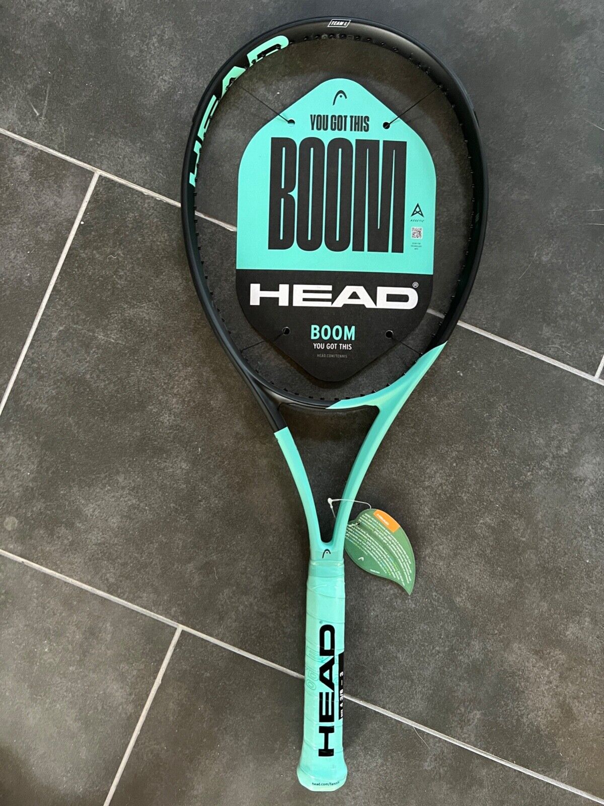 HEAD BOOM TEAM L TENNIS RACQUET BRAND NEW GRIP 4 3/8
