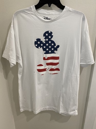 Disney Mickey Mouse American Flag Stars and Stripes