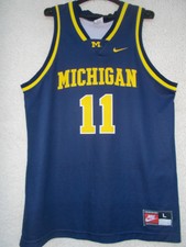 NIKE basketball jersey MICHIGAN shirt NBA trikot MADE IN U ...
