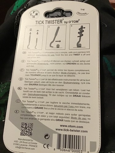 Tick Twister Tick Remover Set with Small and Large Tick Twister