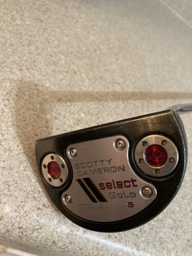 Titleist Scotty Cameron Golo  5 putter RH With Scotty Camero