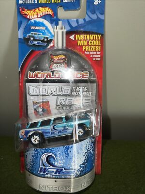 HOT WHEELS 1955 Chevy Nomad #4/35 WAVE RIPPERS HIGHWAY 35 WORLD RACE New Carded!