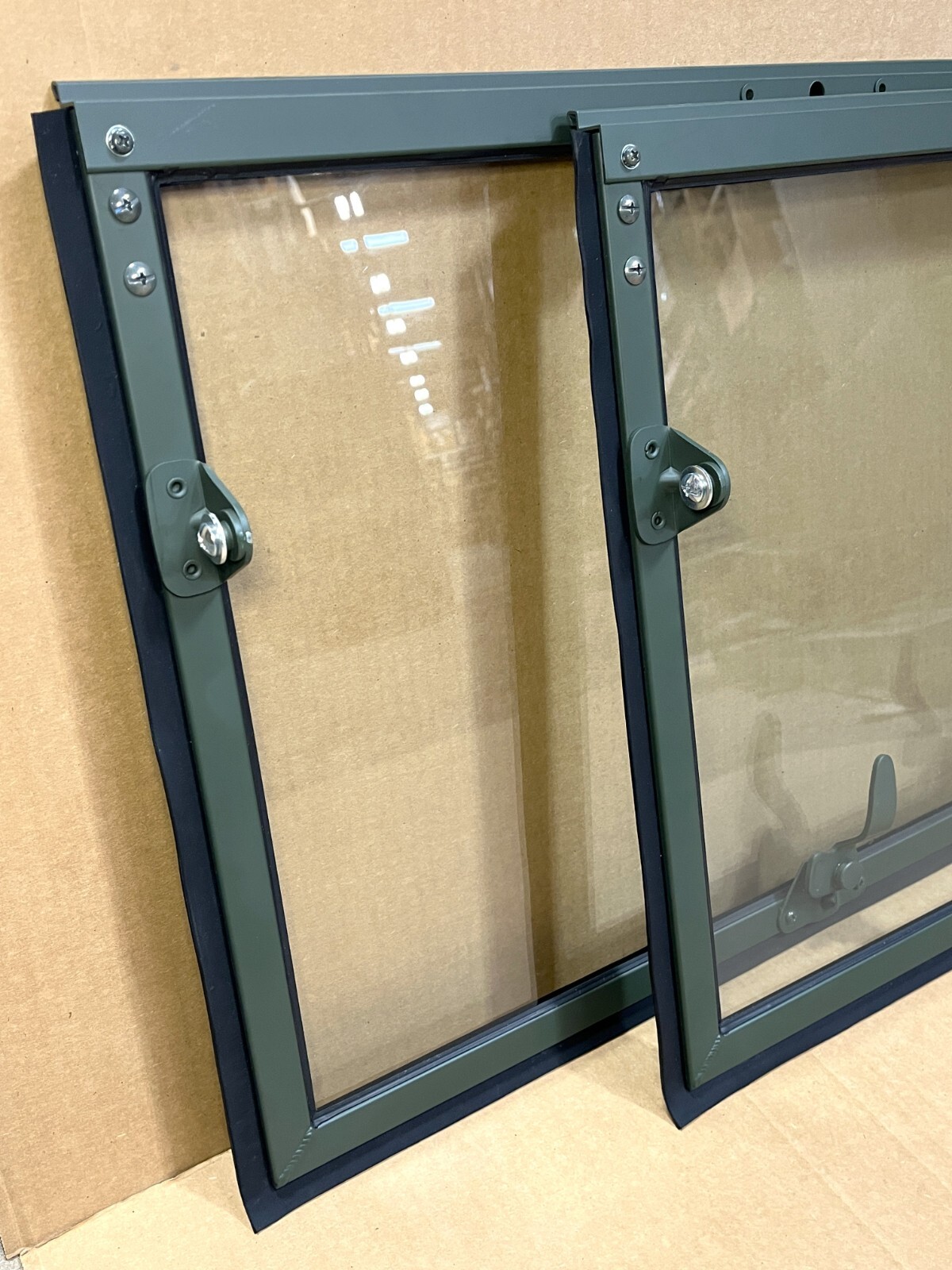 M35A2 Dodge M37 M43 M809 INNER COMPLETE WINDSHIELD FRAME SET FOR 2.5 AND 5 TON