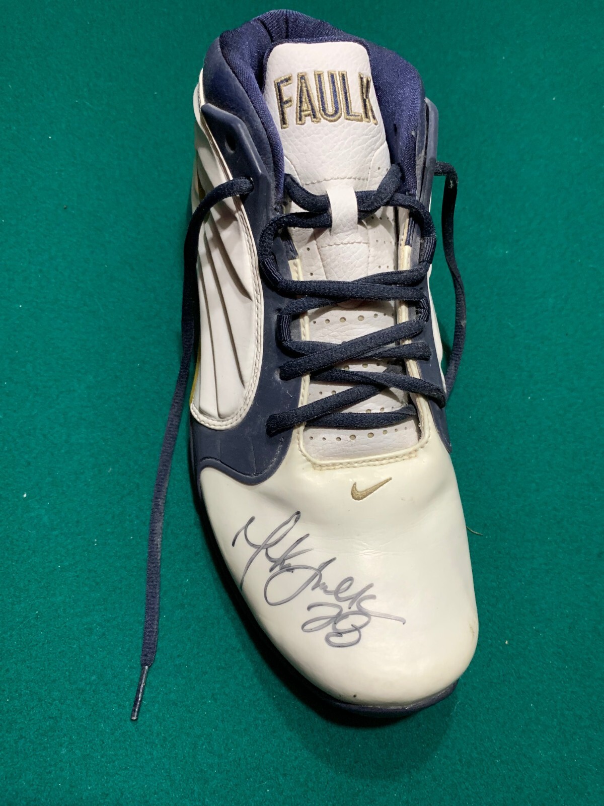 Marshall Faulk Game Used and Signed Turf Shoe Auction COA eBay