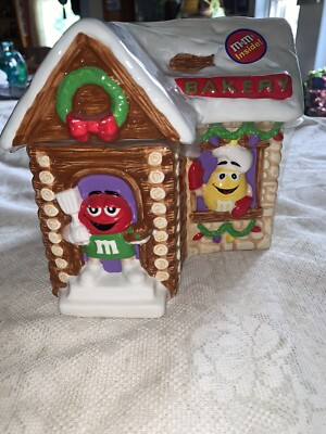M&M's Bakery Ceramic Cookie Jar - Gallerie Candy Jar 2003